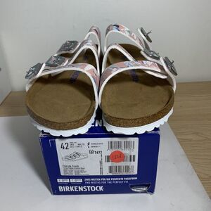 Birkenstock Florida Fresh-Floral  Crystal Rose-EU 11 42-US Womens narrow